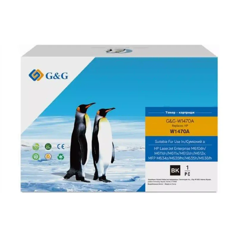 Картридж G&G  Black 147A (G&G-W1470A)