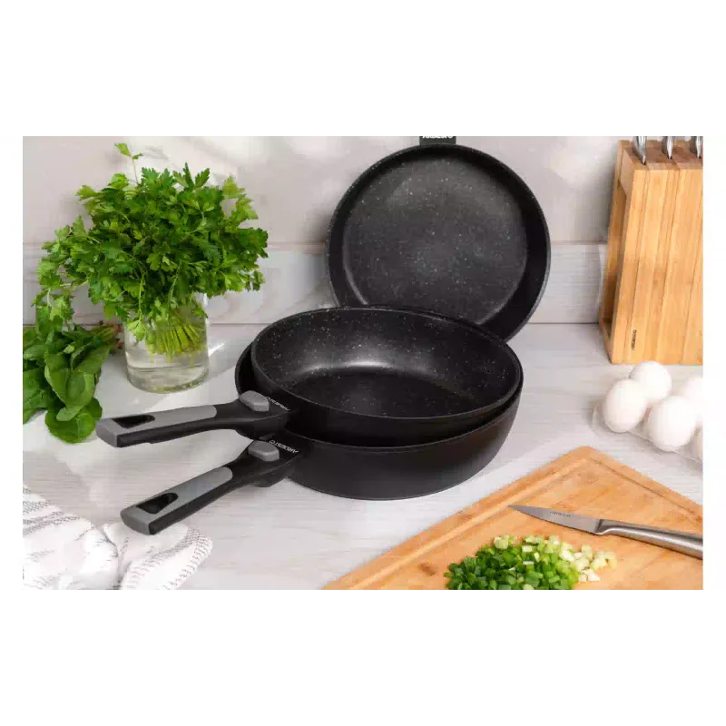 Дълбок тиган Ardesto Gemini Bari, Black (AR1226B)