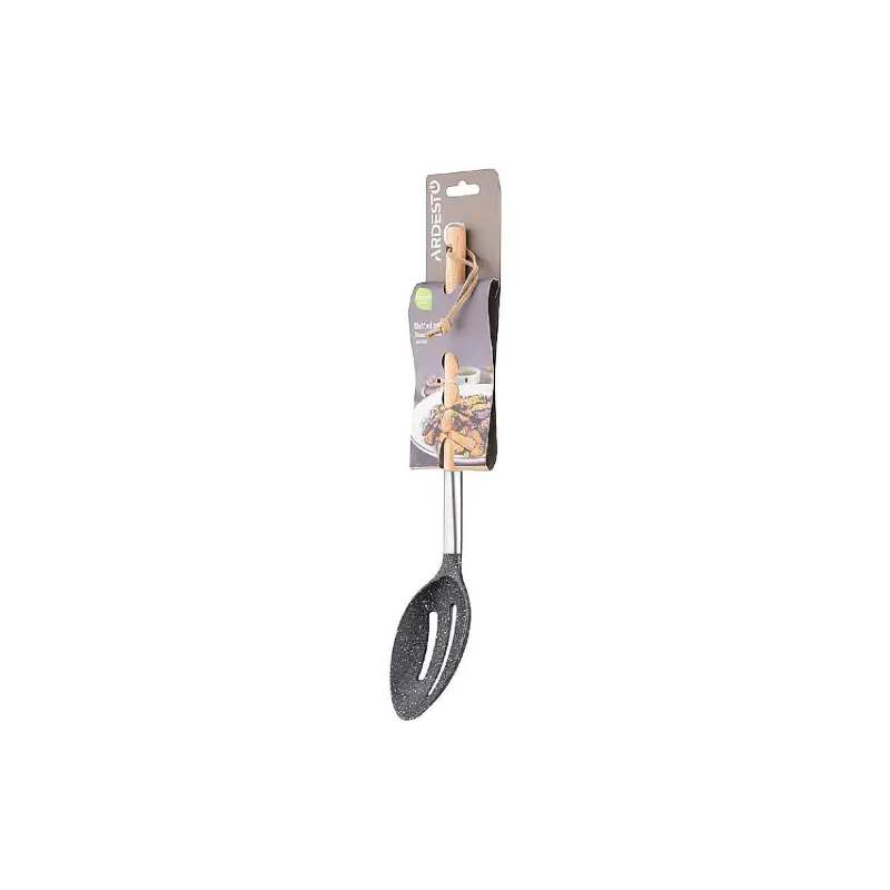 Slotted spoon Ardesto Midori, Black (AR1304BP)