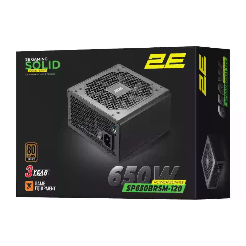 وحدة الطاقة 2E Solid Power (2E-SP650BRSM-120)