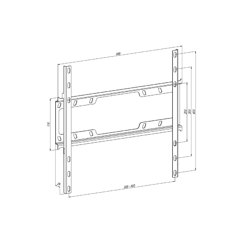 Σταθερή βάση για οθόνη KSL (48EP)