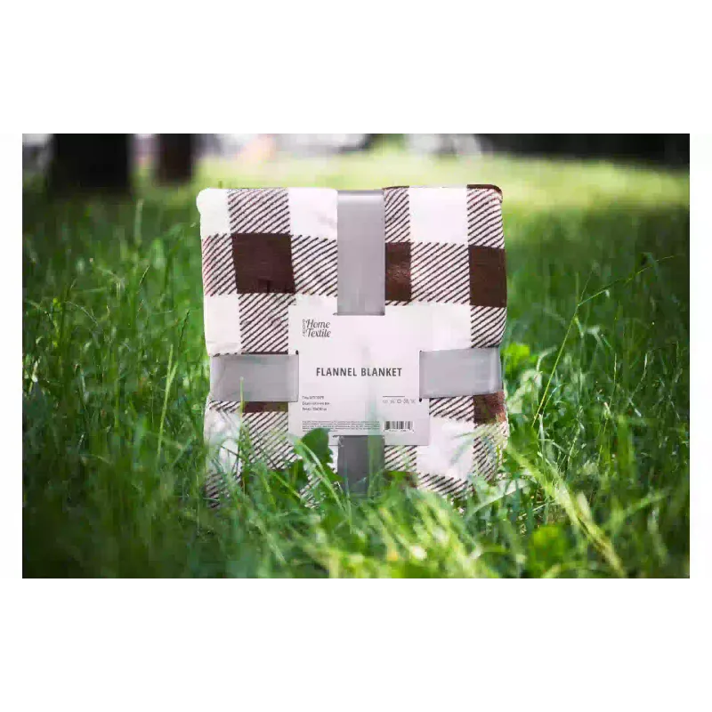 Καρό ύφασμα Ardesto Flannel Клетка, Beige (ART0103PB)