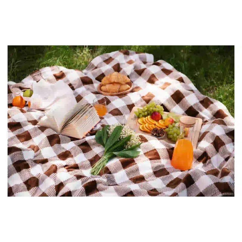 Καρό ύφασμα Ardesto Flannel Клетка, Beige (ART0103PB)