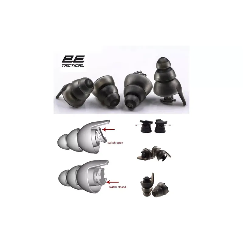 Беруши захисні 2E, Black (2E-EPWS1SBK)