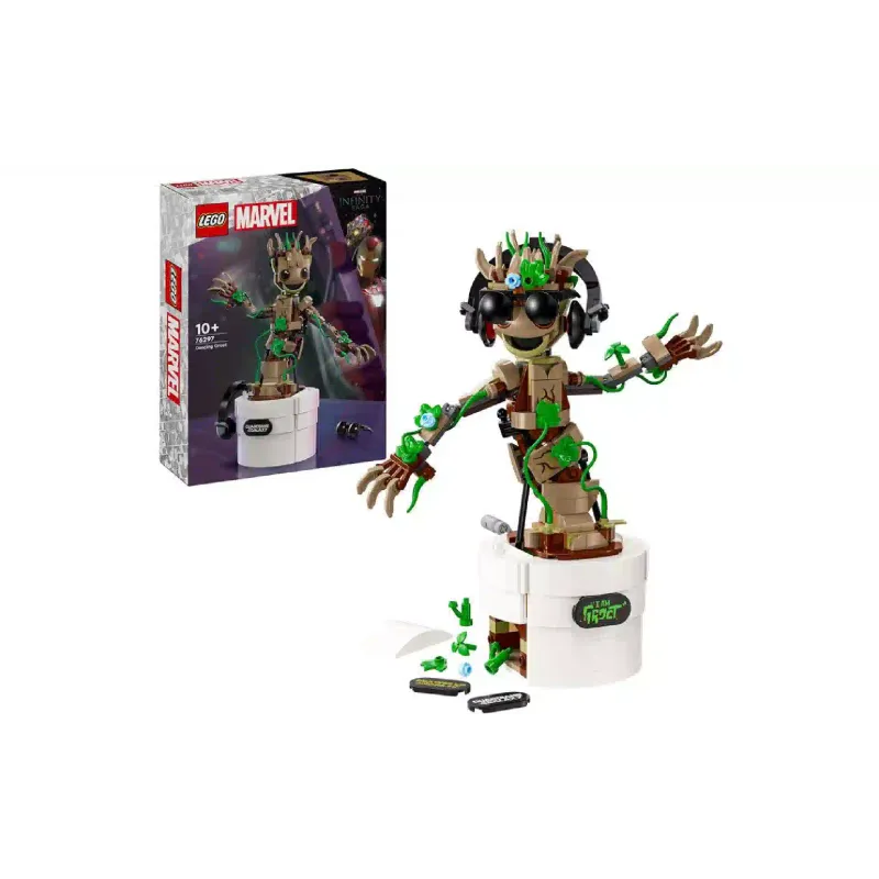 Konstruktor LEGO Super Heroes Marvel Dancing Groot (76297)