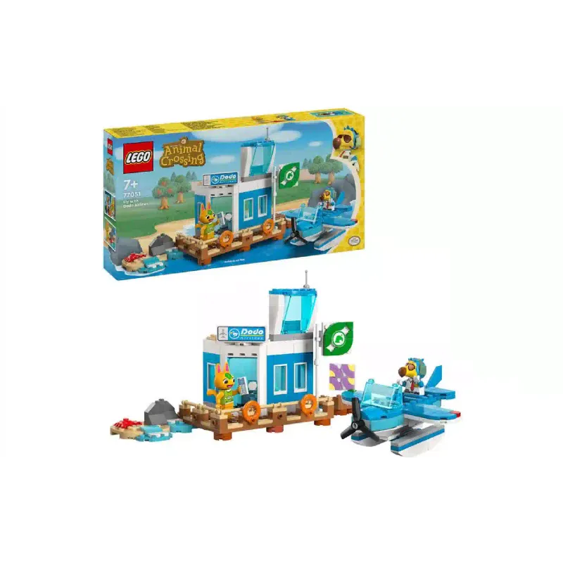 Constructor LEGO Animal Crossing Fly with Dodo Airlines (77051)