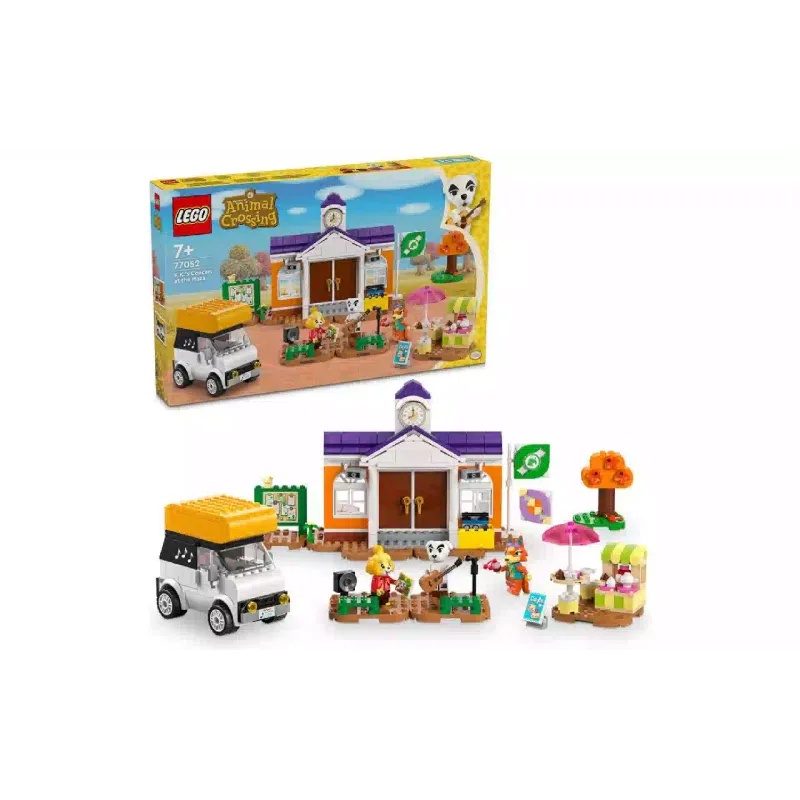 Konstruktőr LEGO Animal Crossing K.K.'s Concert at the Plaza (77052)