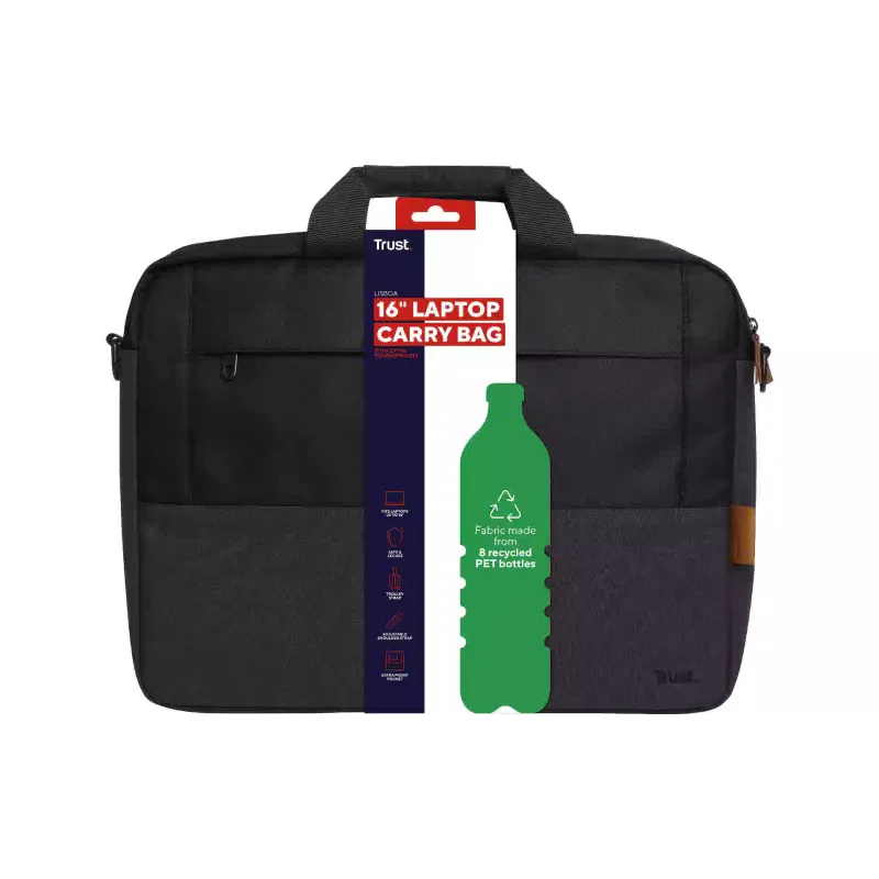 Laptop bag Trust Lisboa, Black (25246)