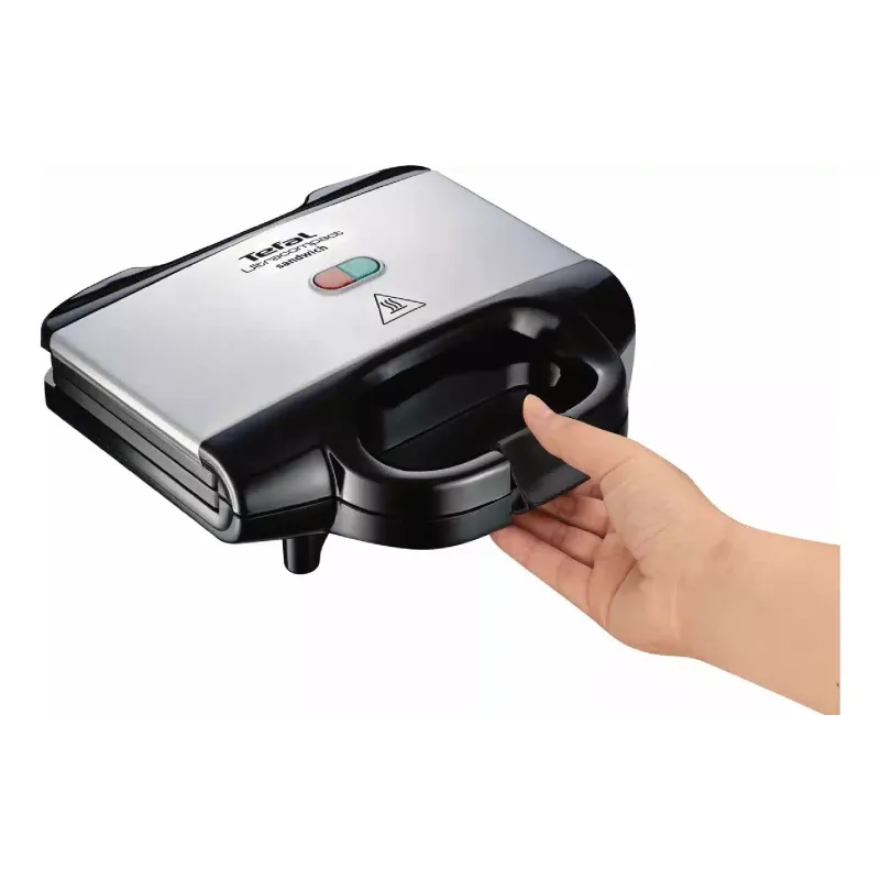 Sandwichera Tefal Ultracompact, Black/Silver (SM157236)