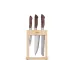 Set of knives Ardesto Midori, Brown (AR2105GR)