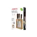 Set of knives Ardesto Midori, Brown (AR2105GR)