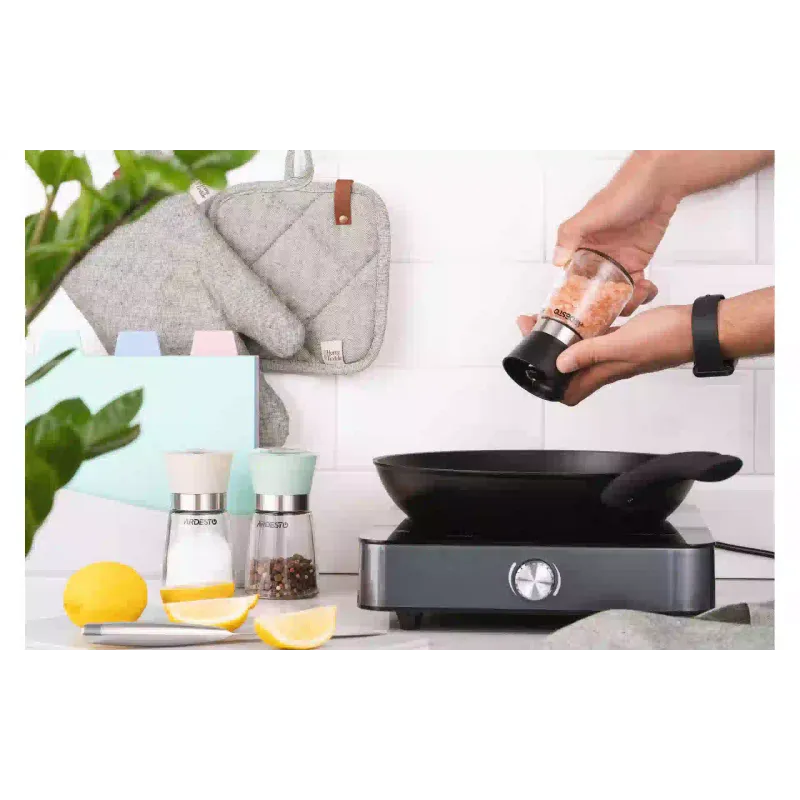 Salt and pepper mill Ardesto Gemini, Black (AR2101BL)