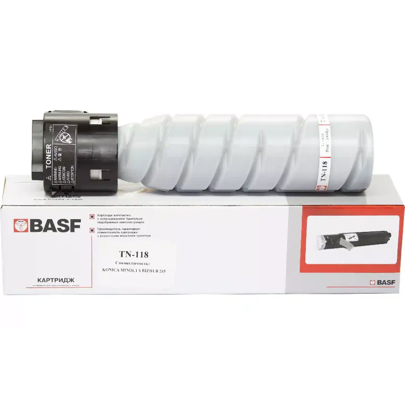 Tônico BASF TN-116/TN-118, Black (BASF-KT-TN118)