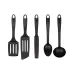 Conjunto de acessórios de cozinha Tefal Bienvenue, Black (K001A504)