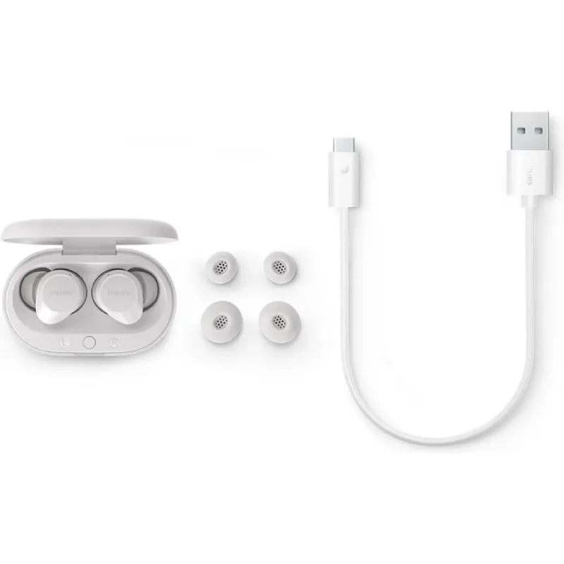 Слушалки Philips, White (TAT1209WT/00)