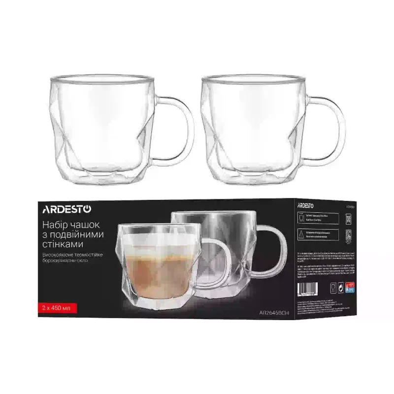 Taza Ardesto, Transparent (AR2645BCH)