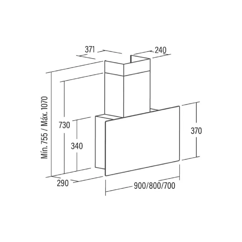 Вытяжка Cata, Black (02133407)