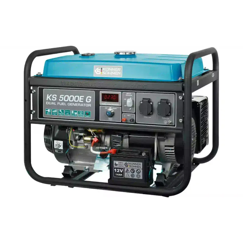 Bencinsko-plinski generator Konner&Sohnen (KS 5000E G)