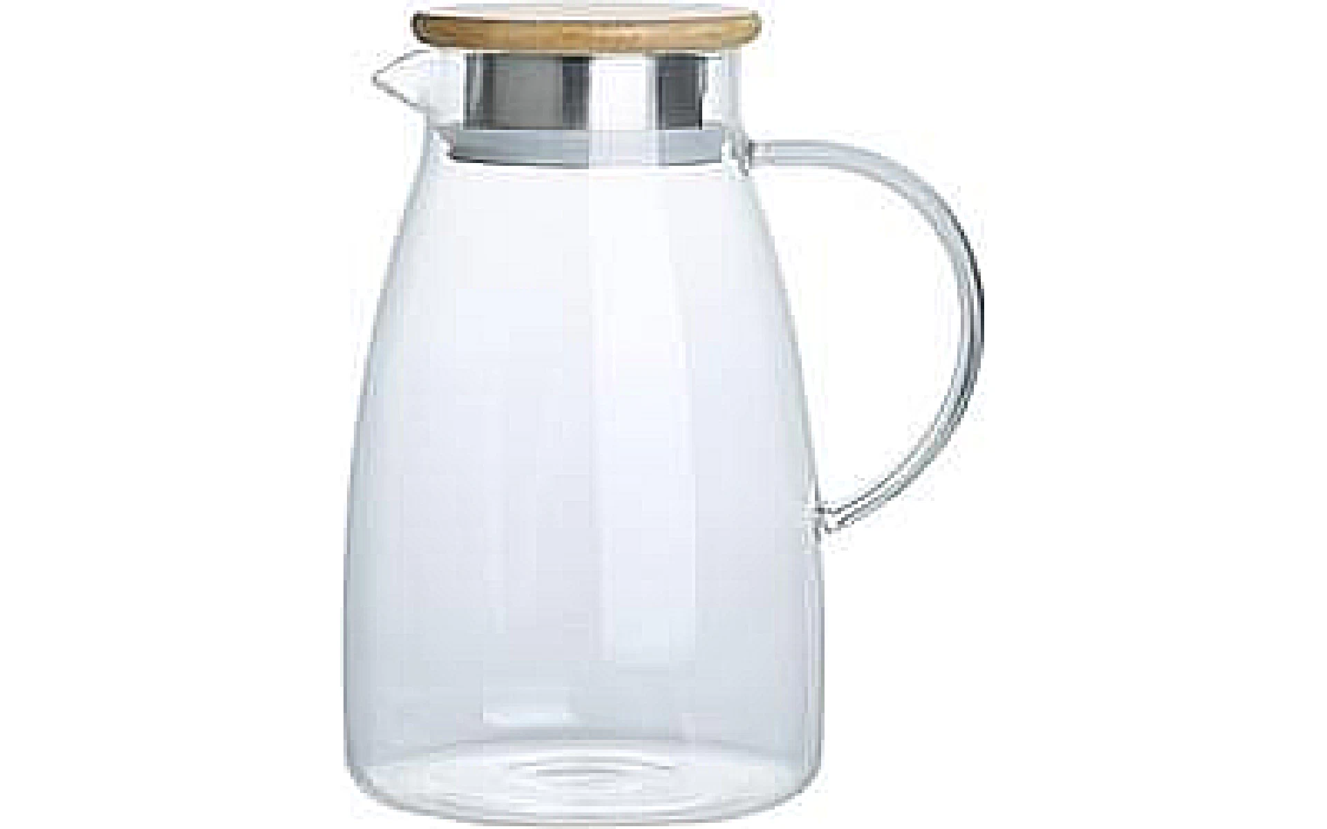 Глек з кришкою Ardesto (AR2615ST), 1500 мл, скло, Transparent Глек з кришкою Ardesto (AR2615ST), 1500 мл, скло, Transparent