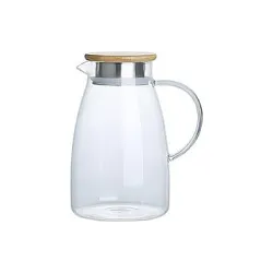 Глек з кришкою Ardesto (AR2615ST), 1500 мл, скло, Transparent