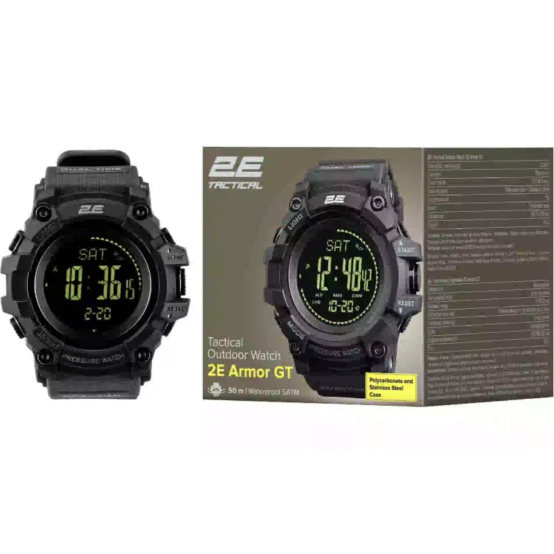 Taktična ura 2E, Black (2E-TCW20BK)