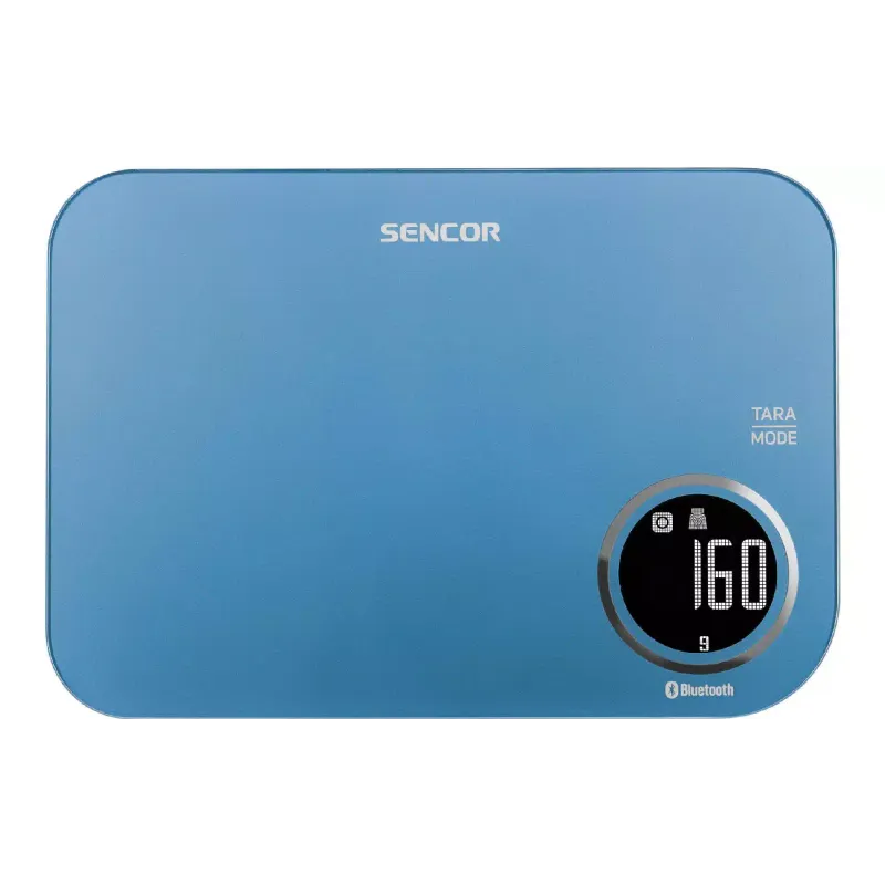 Balanças de cozinha Sencor, Blue (SKS7072BL)