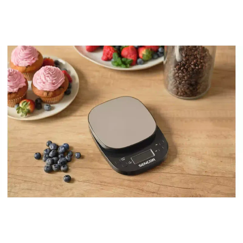 Balanças de cozinha Sencor, Black (SKS0804BK)
