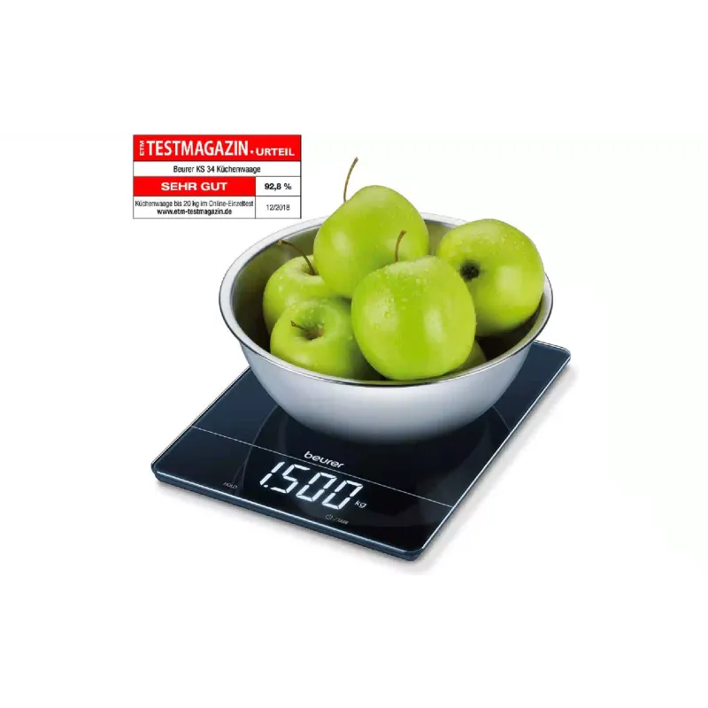 Ваги кухонні Beurer (KS_34), Black