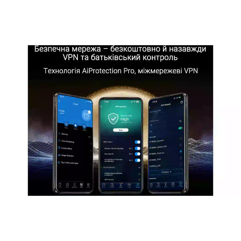 جهاز التوجيه Asus RT-BE88U (90IG08V0-M03N0V)