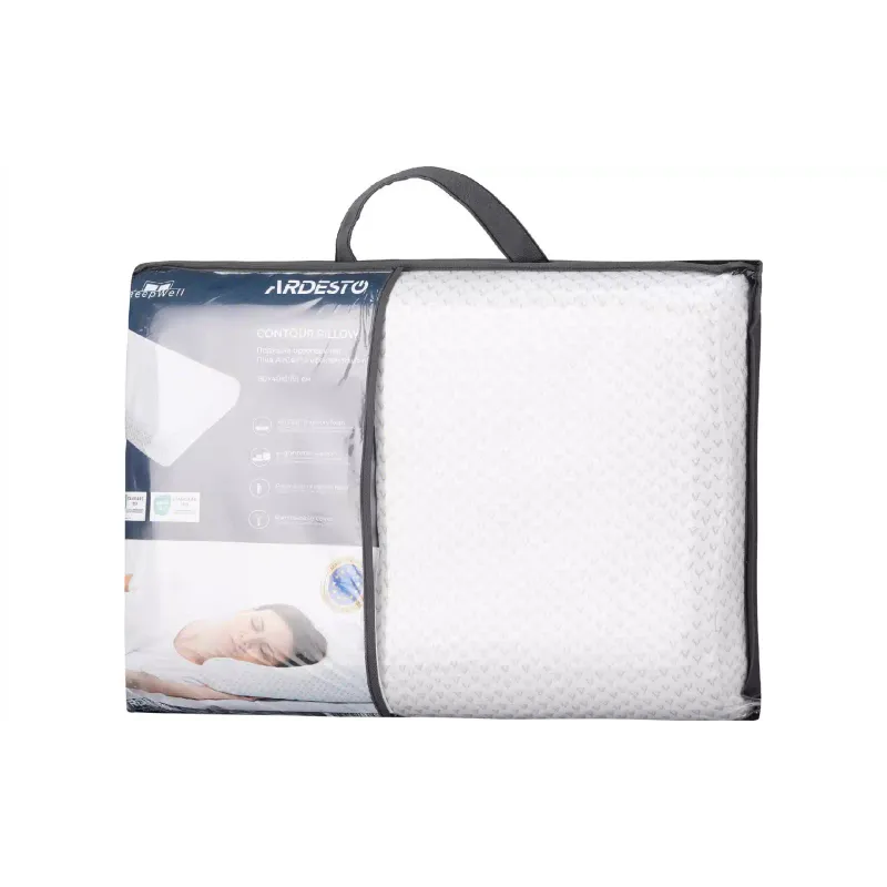 Travesseiro ortopédico Ardesto Sleepwell, White (ART6040COP)