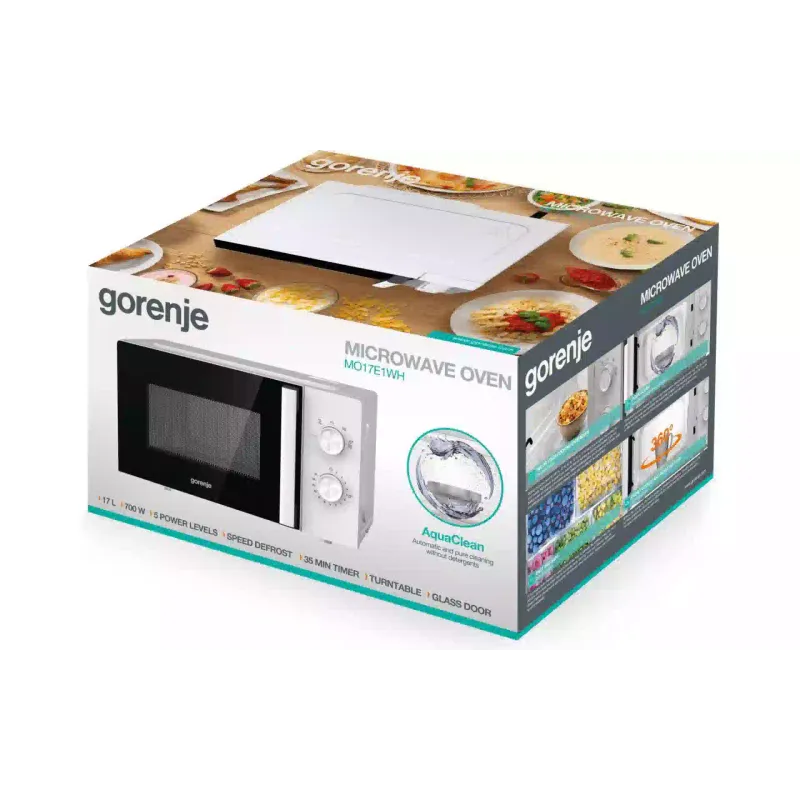 Microwave oven Gorenje (MO17E1WH), White