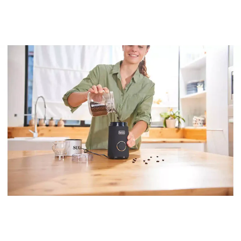 Kaffeemühle Black+Decker, Black (BXCG150E)