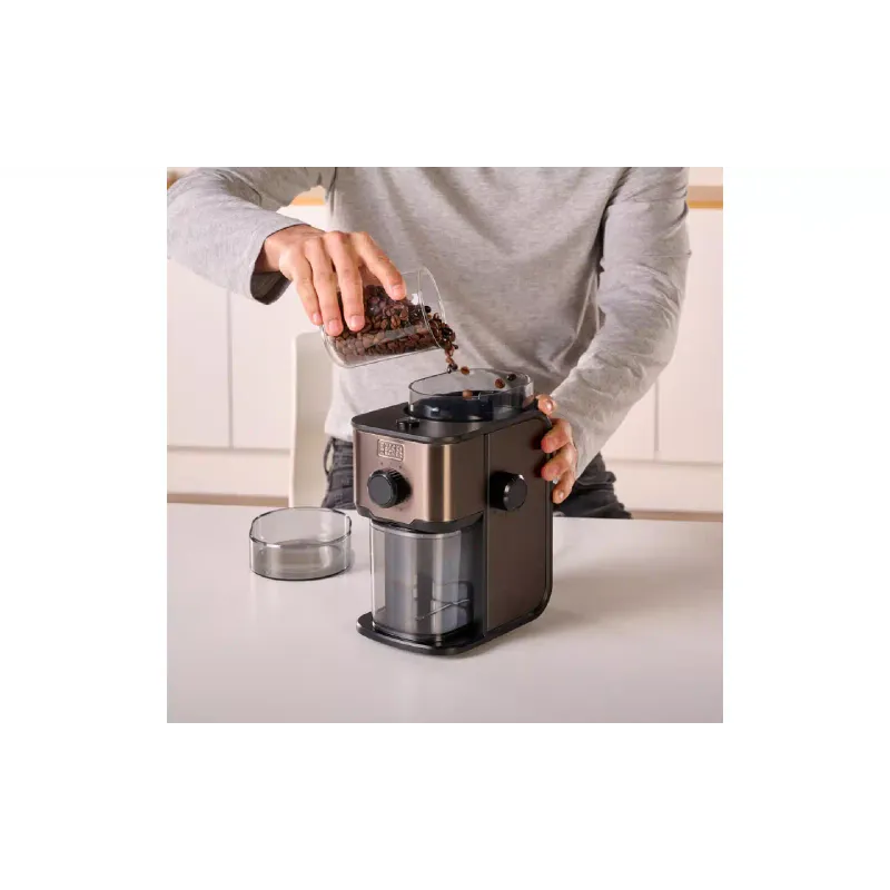 Кавомолка Black+Decker (BXCG151E), 150 Вт, Black