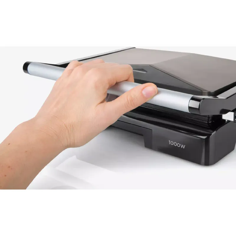 Гриль електричний Black+Decker (BXGR1000E), 1000 Вт, Black