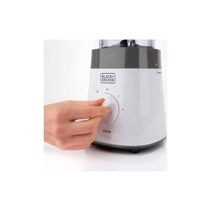 Блендер Black+Decker (BXJB500E), 500 Вт, Black