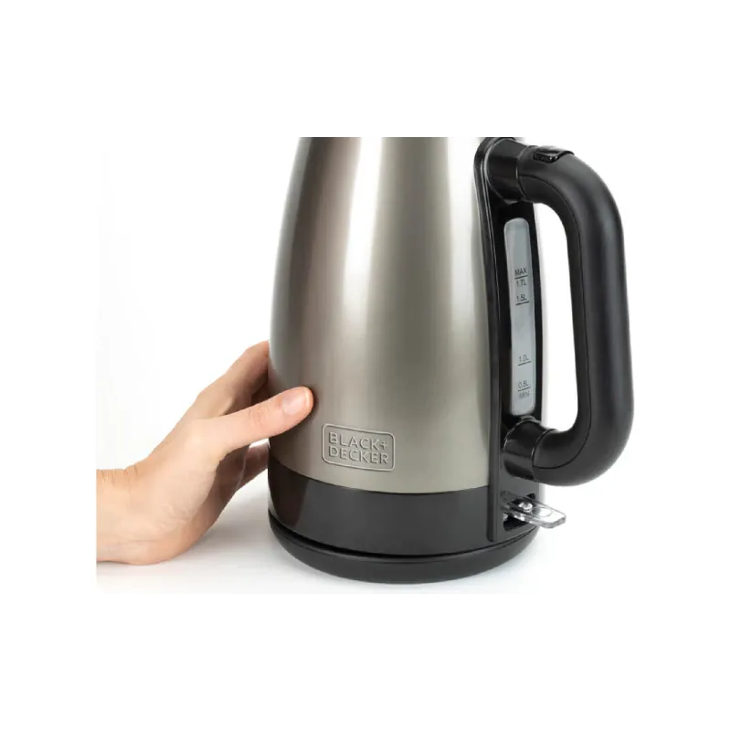 Electric kettle Black+Decker (BXKE2201E), 2200 W, Black