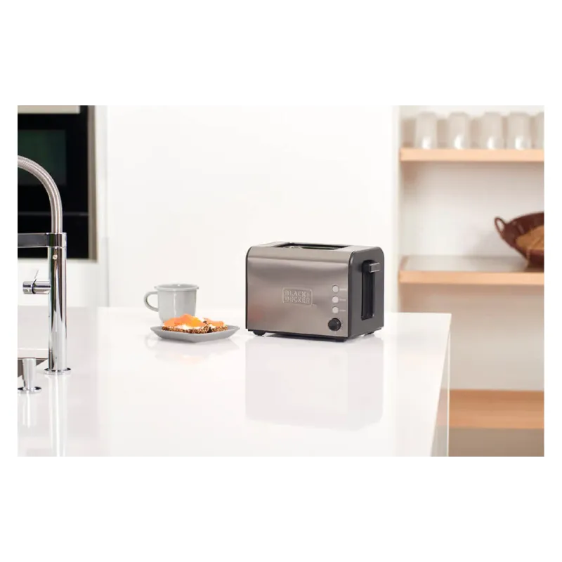 Тостер Black+Decker, Black (BXTO900E)