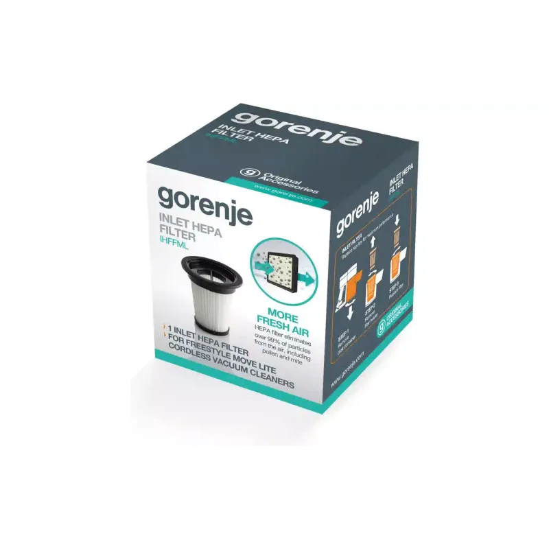 HEPA-фільтр для пилососу Gorenje (IHFFML)