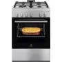 Газова печка Electrolux, Stainless steel (LKG600011X)