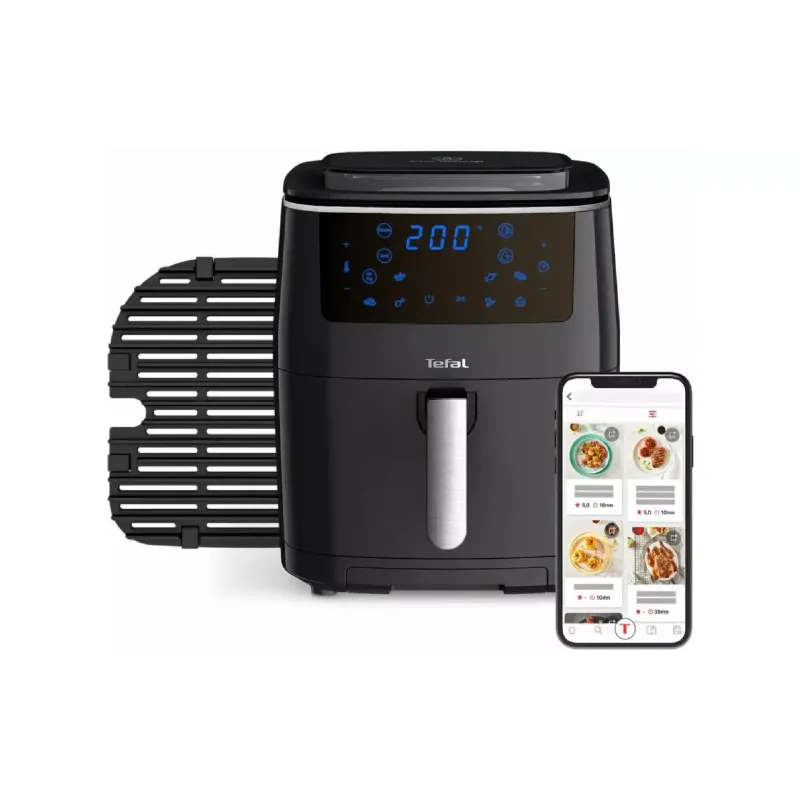 Horno múltiple Tefal Easy Fry Grill & Steam, Black (FW201815)