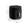 Horno múltiple Tefal Easy Fry Grill & Steam, Black (FW201815)