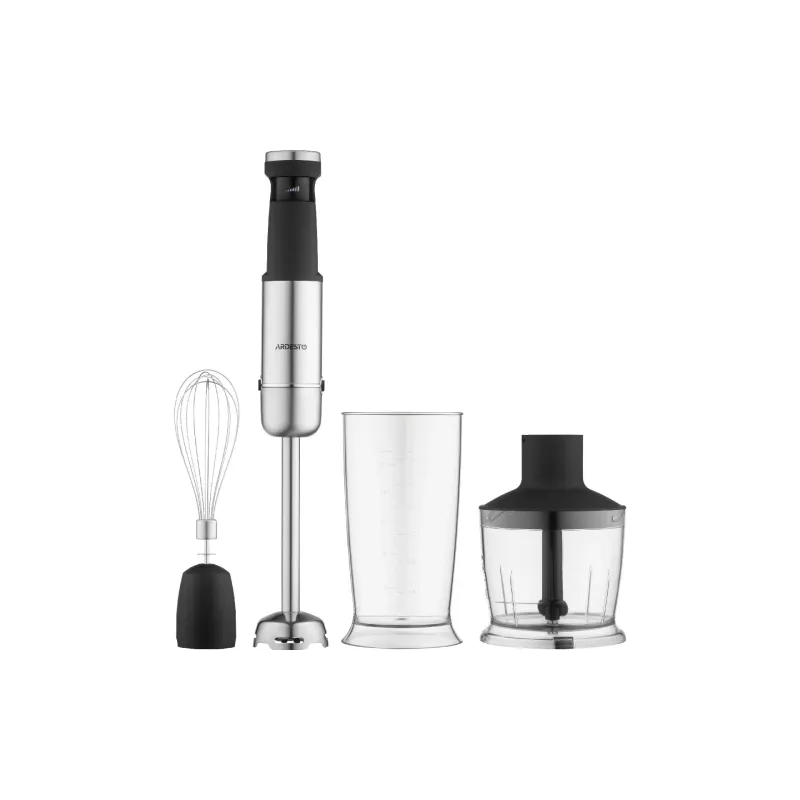 Блендер занурювальний Ardesto (HBG-1000WHCHC), 500 мл, Silver