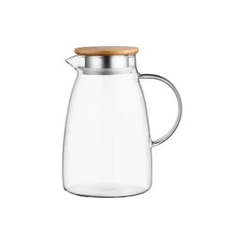 Глек з кришкою Ardesto (AR2615ST), 1500 мл, скло, Transparent