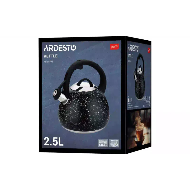 Kotliček Ardesto, Black (AR1957KS)