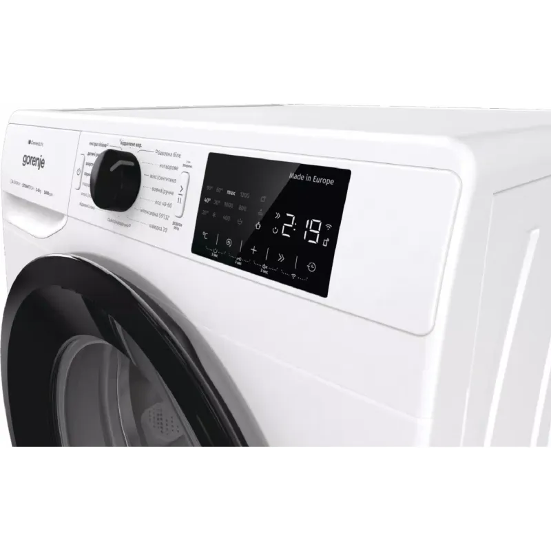 غسالة ملابس Gorenje, White (WPNEI84A1SWIFI)