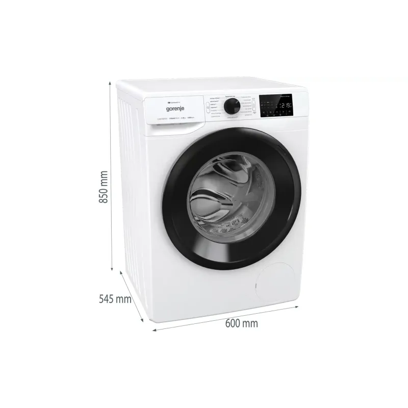 غسالة ملابس Gorenje, White (WPNEI84A1SWIFI)