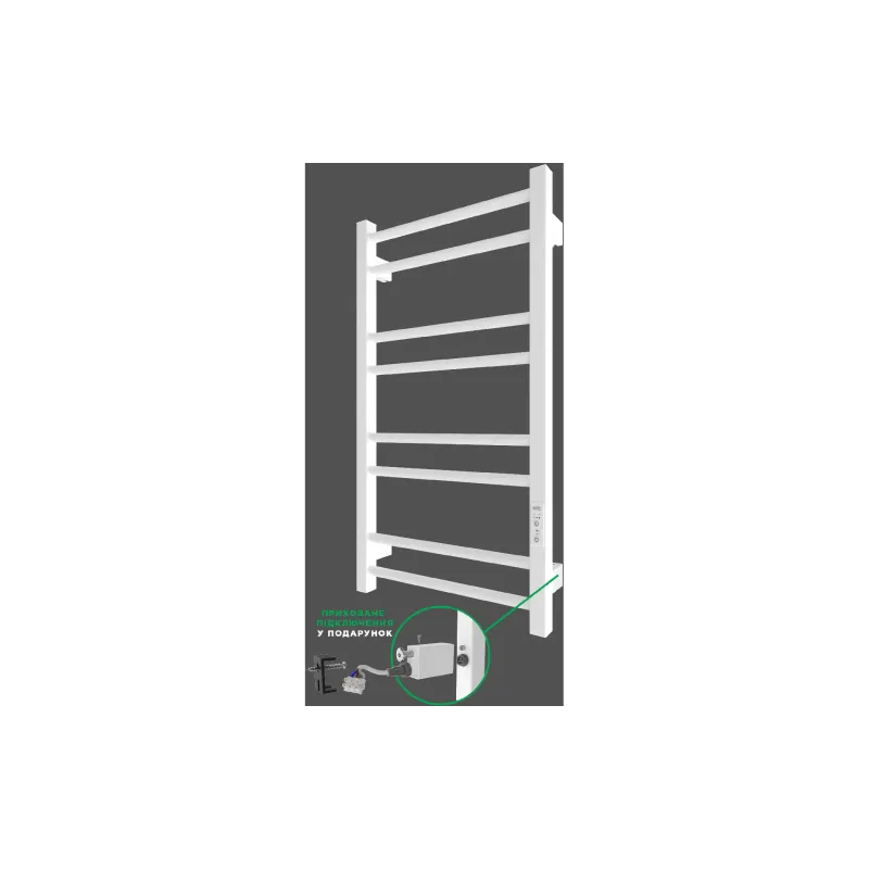 Θερμαινόμενη κρεμάστρα για πετσέτες Ardesto, White (6.1.0701.06.WM)