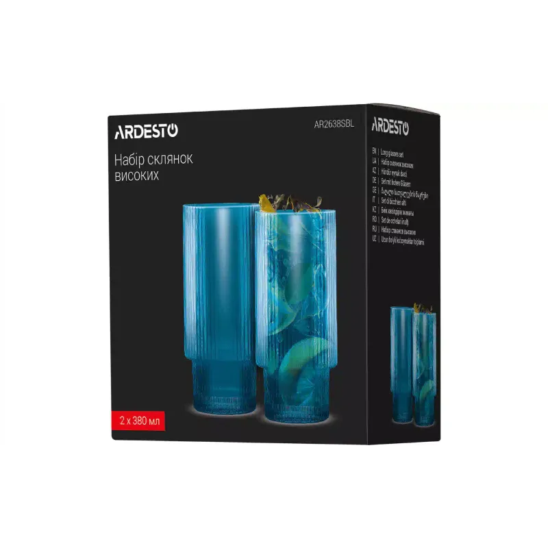 Taza Ardesto, Light Blue (AR2638SBL)