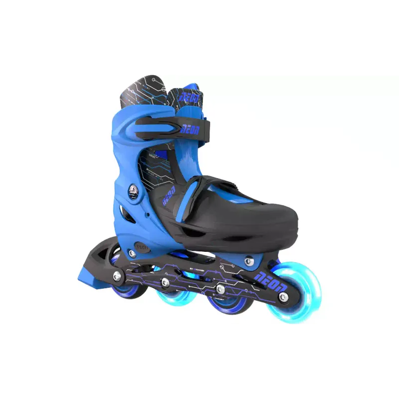 Rolerji Neon Combo Skates, Blue (NT09B4)