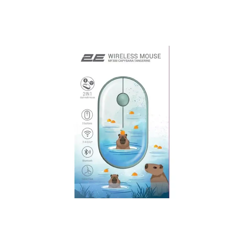 Mouse 2E  Green MF300 (2E-MF300WCAPIBARAGN)